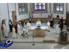 Dankgottesdienst der Kommunionkinder (Foto: Karl-Franz Thiede)